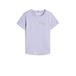 Tommy Hilfiger T-shirt lila Paars Meisjes Katoen Ronde hals Logo - maat 176