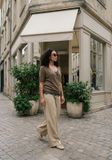 AYANA 12671 Mocassins Dames - Instappers - Beige - Maat 42