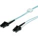 Easylan LSD32200075 – Glasvezel Optische vezel Aansluitkabel – 7.5 m – Turquoise