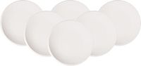 Villeroy & Boch Dinerbord NewMoon Wit Set van 4
