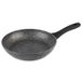 Salter® BW10691 Megastone Thermo Collar Collection, anti-aanbaklaag, corrosiebestendig en krasbestendig gesmede aluminium koekenpan, 20 cm, warmte-indicatorkraag, metalen gebruiksvoorwerp en