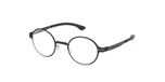 Ic!berlin Wilhelm Ic5069 Lunettes de vue unisexe noir rondes 45mm