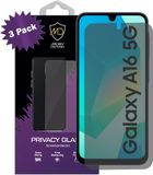 MobyDefend 3-Pack Screenprotectors - Samsung Galaxy A16 - HD Privacy Glass