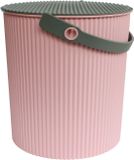 Hachiman Omnioutil Opbergemmer - L - Roze/Grijs