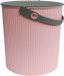 Hachiman Omnioutil Opbergemmer - L - Roze/Grijs