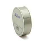 5314955 DECORA 5314955 spoel uit strooien dubbele satijn zilver 25 mm x 25 m