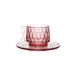 Kartell - Set tasse et soucoupe Jellies Family - Rose