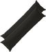 vidaXL Kussensloop 2 pcs HEERLEN Zwart 40 x 145 cm Polyester