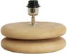 Light & Living Lampe de table Eboli - Marron - Ø25x9cm - Moderne - Salon - Chambre