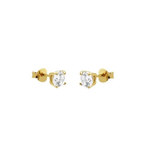 KARMA Jewelry gold plated oorbellen Ø 0,5 cm