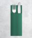 VelaHub Airlaid 50 Bestekservetten, hoogwaardig, wegwerpservetten, 32 x 40 cm, groen