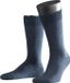 FALKE Swing 2-Pack eenkleurig katoen multipack sokken heren blauw - maat 43-46