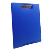 RAYLU PAPER - Klembord A4 van robuust polypropyleen, klembord met deksel voor notities op kantoor (blauw)