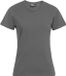 Promodoro Women's Premium-T E3005 - Graphite (Solid) - XS