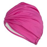 Fashy Stoffen badmuts met klittenbandsluiting, champagne, 3471
