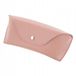 Stylion Brillenkoker van eco-leer - Poederroze, protection et style
