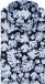 Seidensticker chemise x-slim fit - popeline - motif bleu - Repassage facile - Tour de cou : 36