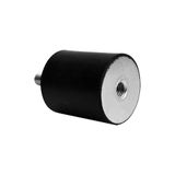 RS PRO EPDM trillingsdemper, buiten- en binnenschroefdraad buffer M4X10, Ø 15mm x 10mm, 60 Shore A, verpakking van 8 stuks