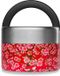 Qwetch Lunchbox poignée Isolée - Flowers Rouge