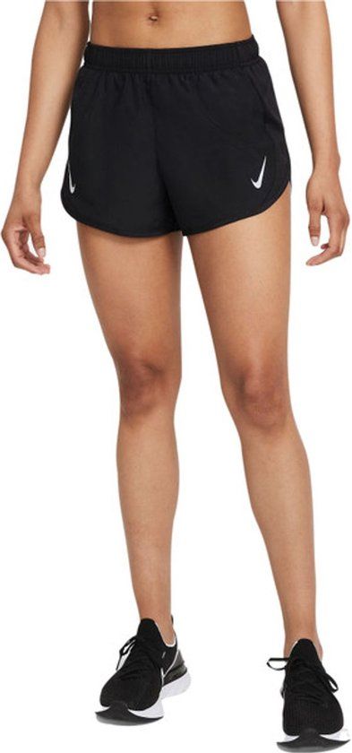 Nike Dri-Fit Tempo Race Short - Dames - Zwart - Maat XL