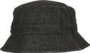 urban classics Flexfit - Denim Bucket Hat black/grey one size