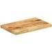 Manguier Brut Dessus De Table 60x20x3,8 Cm Bord Vif Bois Massif