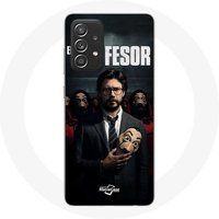 La casa de papel El profesor Maniacase Etui voor Samsung Galaxy A52