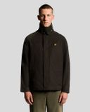 Lyle & Scott Heren Jas Zwart Maat L