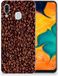 B2Ctelecom Samsung Galaxy A30 Siliconen Case Koffiebonen