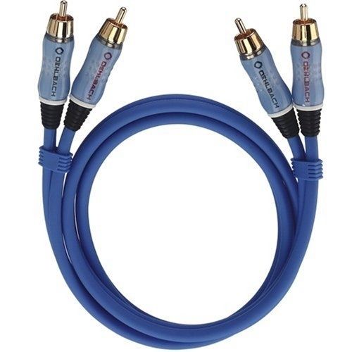 Oehlbach BEAT! Analogue Stereo Interconnect 2m - Audio kabel - blauw