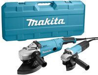 Makita DK0053G haakse slijper combiset GA9020 & 9558HN in koffer - 2200W - 840W - 230mm - 125mm