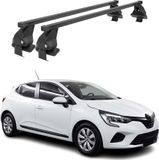 Menabo Barre de toit pour Renault Clio V (2019-2024), Noir