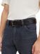 Tom Tailor - TTSCOTT leren riem met vierkante gesp - Maat 85 - brown uni