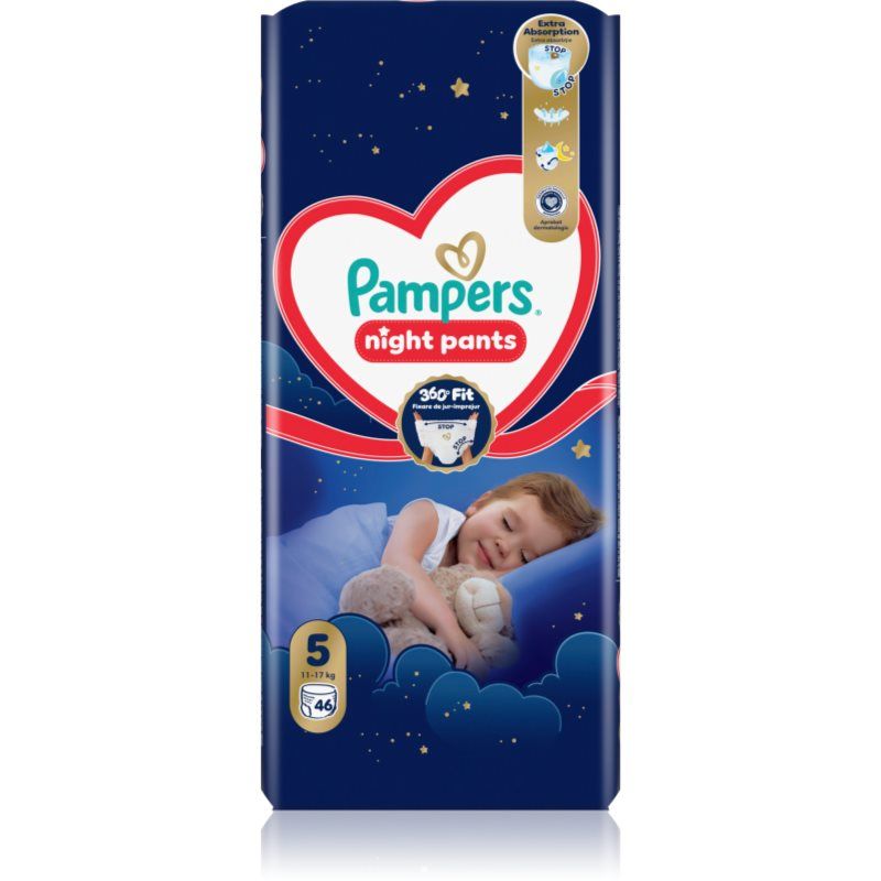Pampers Night Pants Size 5 46 Pieces