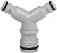 Cellfas IDÉAL™ Reductie-T-Stuk 1" - UNI FIT™ Slangverdeler - Driewegkoppeling voor Tuinslang - Max. 6 bar - PP