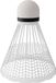 NILS NBL6193 Serie - Nylon LED Badmintonshuttle - EVA Basis - Wit (3 stuks)