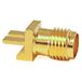 Mueller Electric BU-1420761851 Adapterstekker SMA-bus - Printplaat Messing
