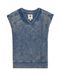 G-STAR Dames Washed Sl Sw Wmn Sweater, blauw (Mid Blue Double Dye D26103-d575-h364), XS