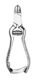 Beter 34021 Pedicuetang 12 cm verchroomd met veer