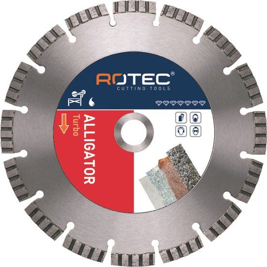 Rotec Diamantzaag Alligator 350/20,0 - 7053502