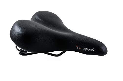 P&P pro cycling Lufttikus Plus Berquemzadel, zwart, standaard