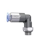 Riegler L-steekschroefverbinding »Blaue serie«, zelfvergrendeld, G 1/4 a., v. slang-buiten-Ø 6 mm, werkdr. Maximale 10 bar, kunststof/MS vern.
