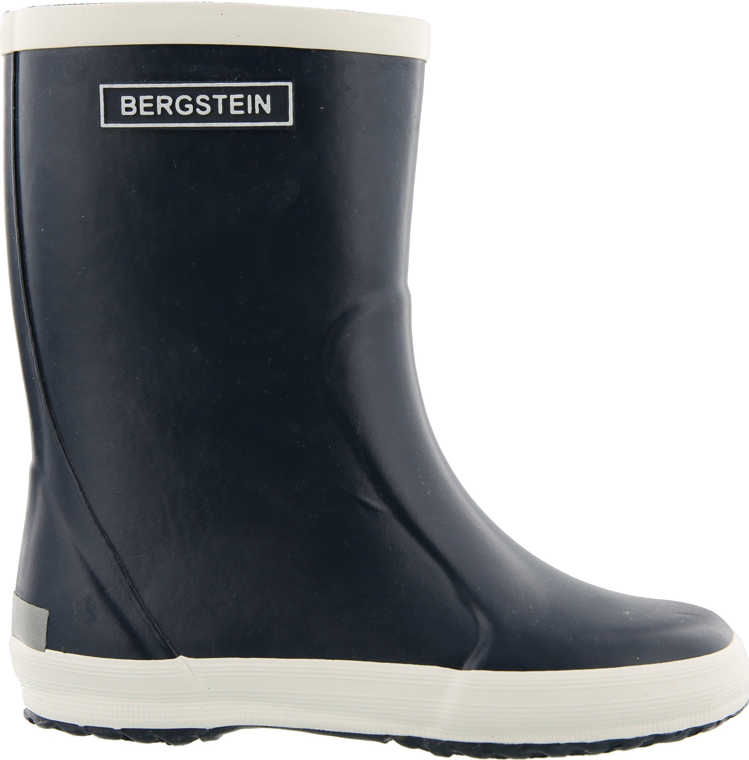 Bergstein Rainboot Kinderregenlaarzen - Wit/Donkerblauw - Rubber - Maat: 8718191033814