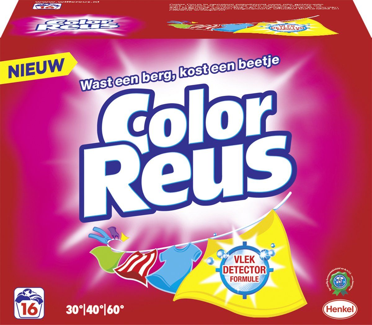 Witte Reus Color Reus Powder - 16 scoops - Waspoeder - 5410091712778