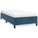 VidaXL Bedframe 90x200 cm Fluweel Donkerblauw