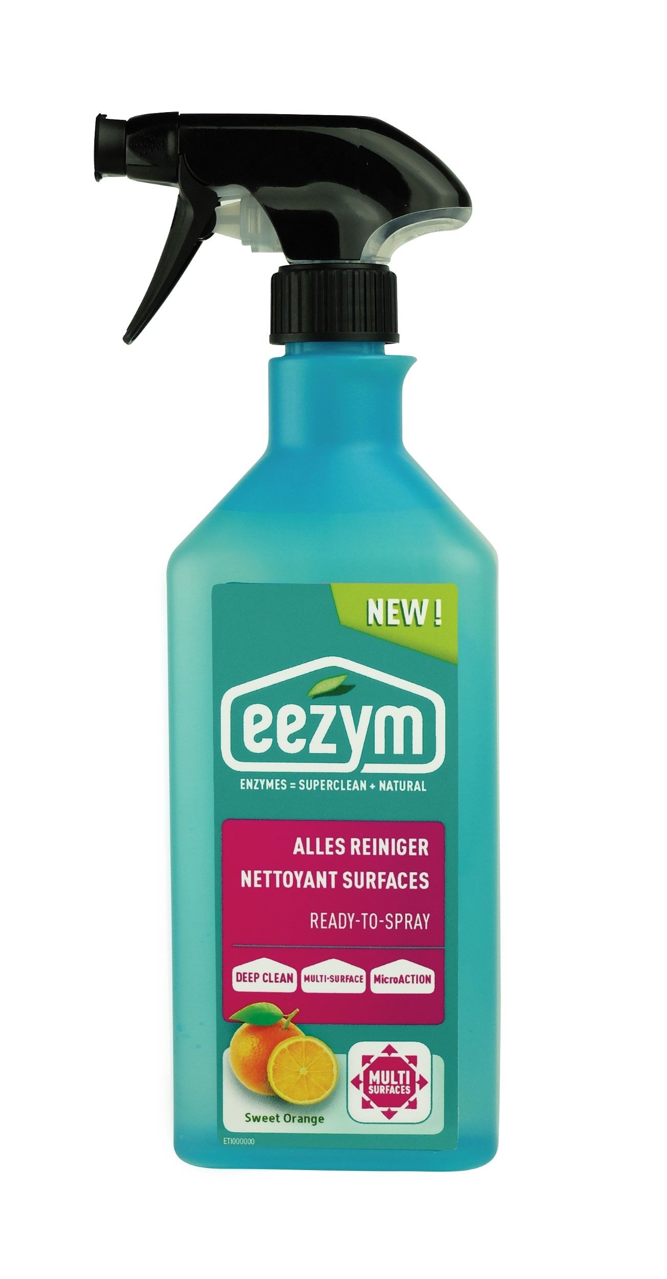 Eezym Spray alles reiniger - sweet orange - 750 ml