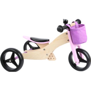 Small Foot ® Waaier trike 2 in 1 Roze - 4020972116123