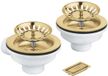 Grohe Afvoerzeef voor spoelbak met accessoires, geborsteld Cool Sunrise 40997GN0