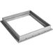 Jardibric - Cadre Polypropylène 40 X 40 Cm – Intérieur 38 X 38 Cm – Gris – Pose Robuste Sur Collecteur Pluvial