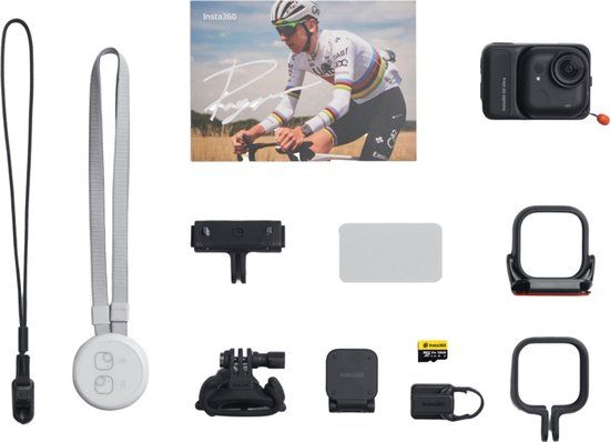 Insta360 GO Ultra Premium Cycling Bundle Zwart